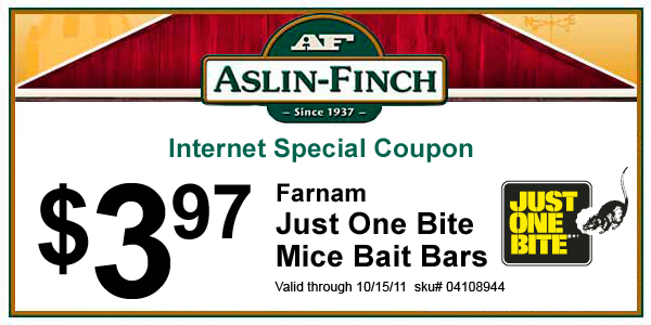 Aslin-Finch coupon